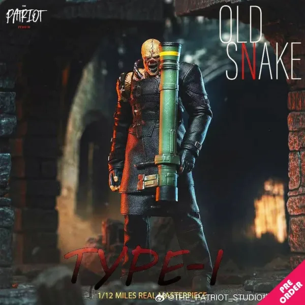 The Patriot Studio PA020C 1/12th scale Old Snake Set