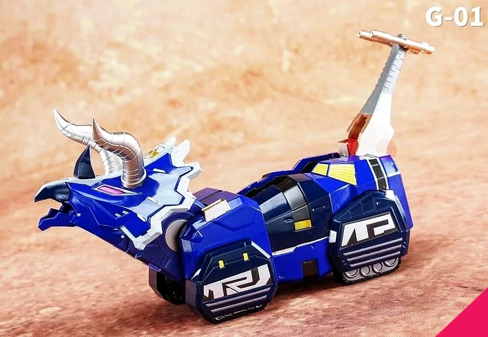 Beast King Model G-01 Mighty Morphin Power Rangers Megazord Diecast Model - Image 7