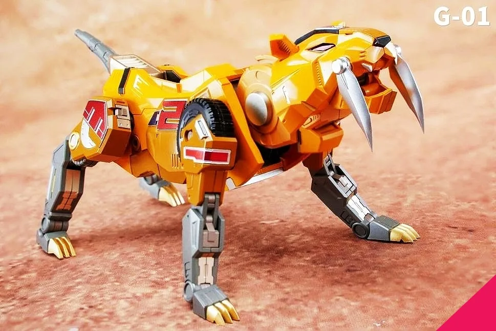 Beast King Model G-01 Mighty Morphin Power Rangers Megazord Diecast Model - Image 10