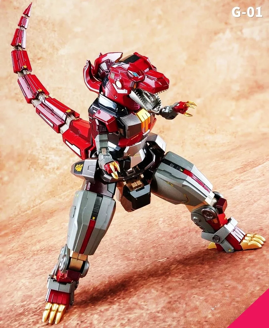 Beast King Model G-01 Mighty Morphin Power Rangers Megazord Diecast Model - Image 12