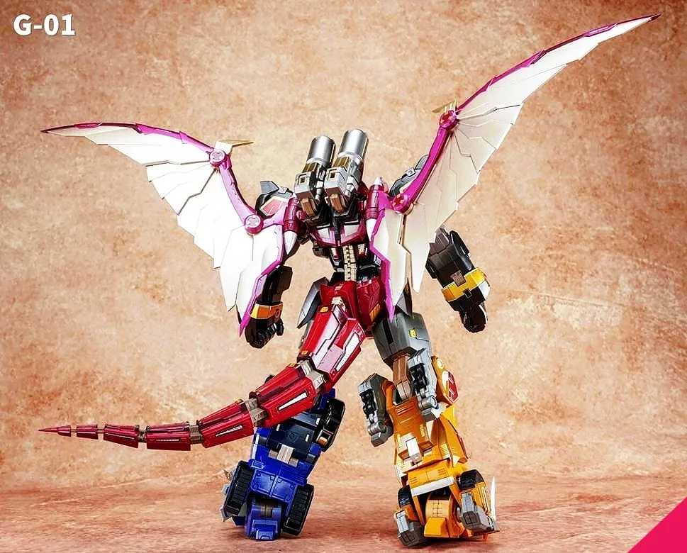 Beast King Model G-01 Mighty Morphin Power Rangers Megazord Diecast Model - Image 19