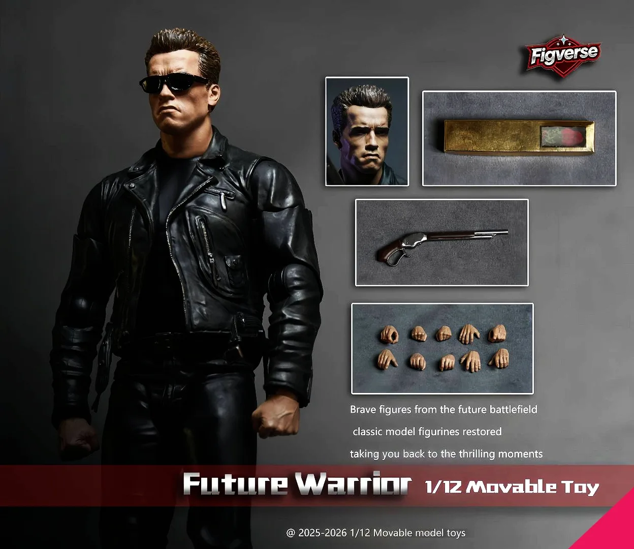 Figverse WLT-01 1/12th scale Future Warrior Action Figure - Image 13