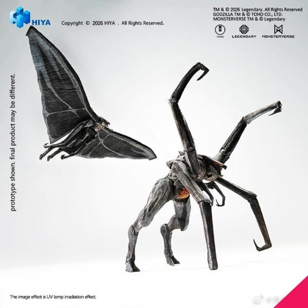 Hiya Toys EBG0240 6 Inch Godzilla 2014 Male & Female Muto Set Action Figure (Exquisite Basic)