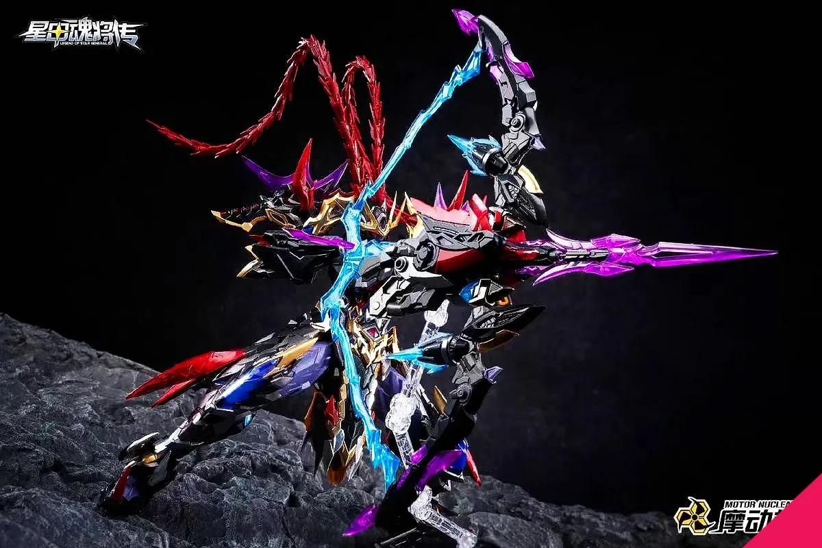 Motor Nuclear MNP-XH15 Legend of Star General - Lu Bu (Model Kit) - Image 3