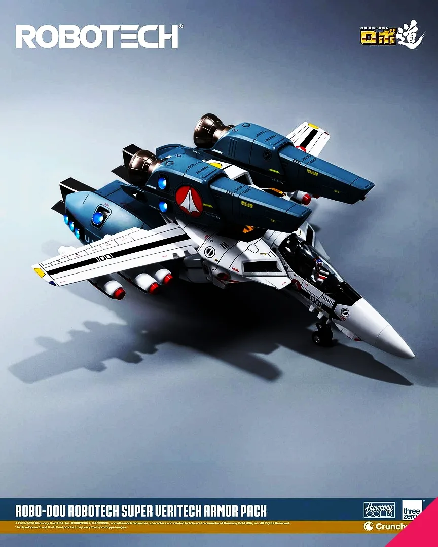 ThreeZero 3Z10720W0 ROBO-DOU ROBOTECH Super Veritech Armor Pack - Image 3