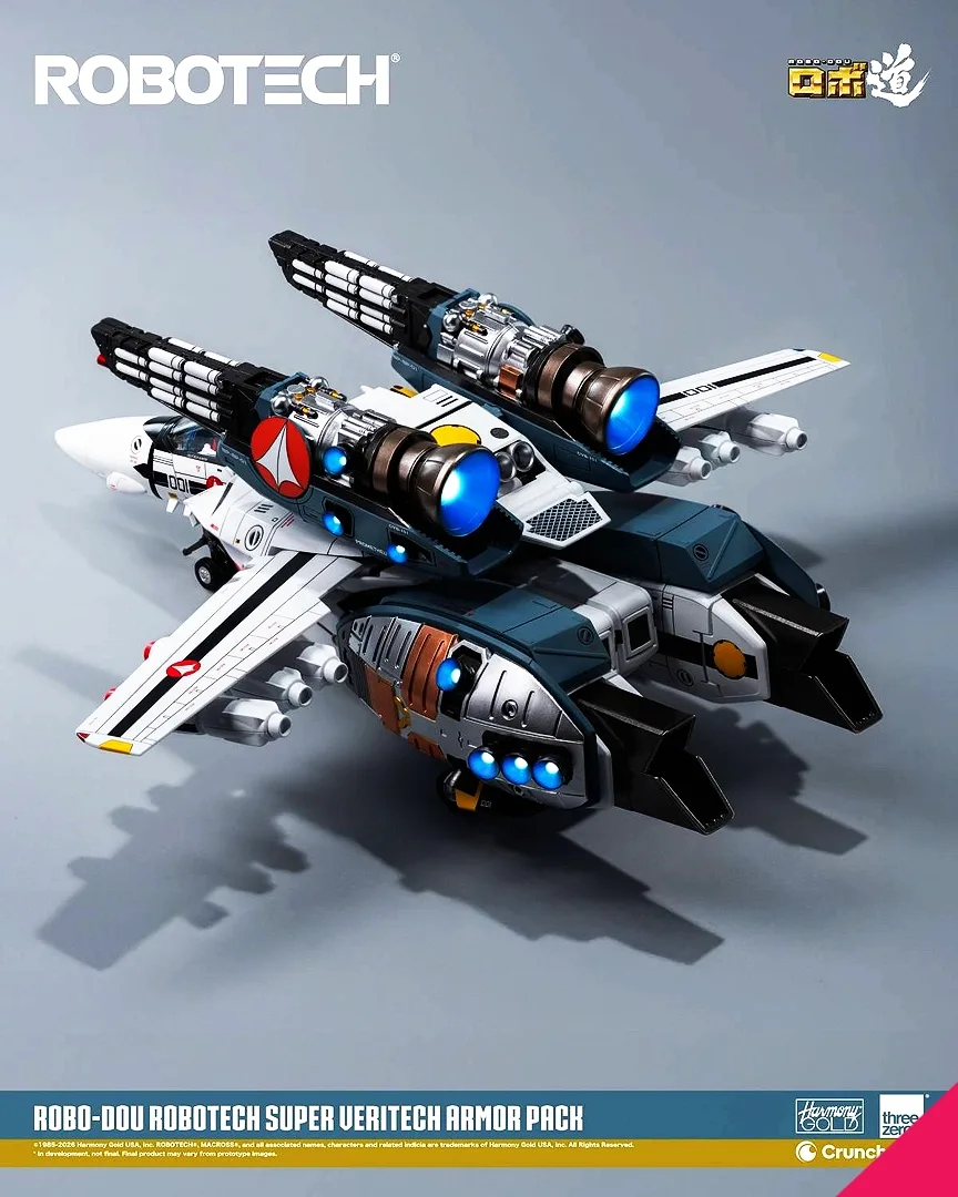 ThreeZero 3Z10720W0 ROBO-DOU ROBOTECH Super Veritech Armor Pack - Image 4
