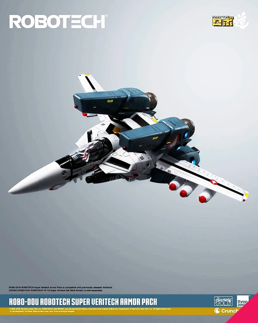 ThreeZero 3Z10720W0 ROBO-DOU ROBOTECH Super Veritech Armor Pack - Image 8