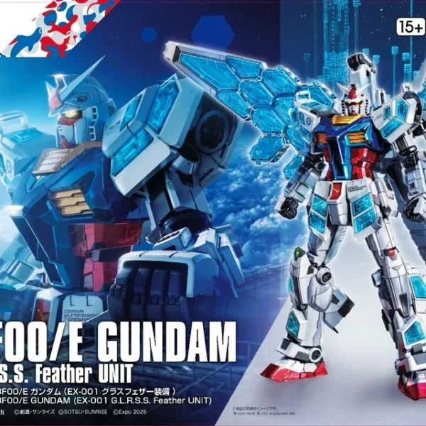 1/144 RX-78F00/E Gundam (EX-001 G.R.A.S.S.Feather Equipment)
