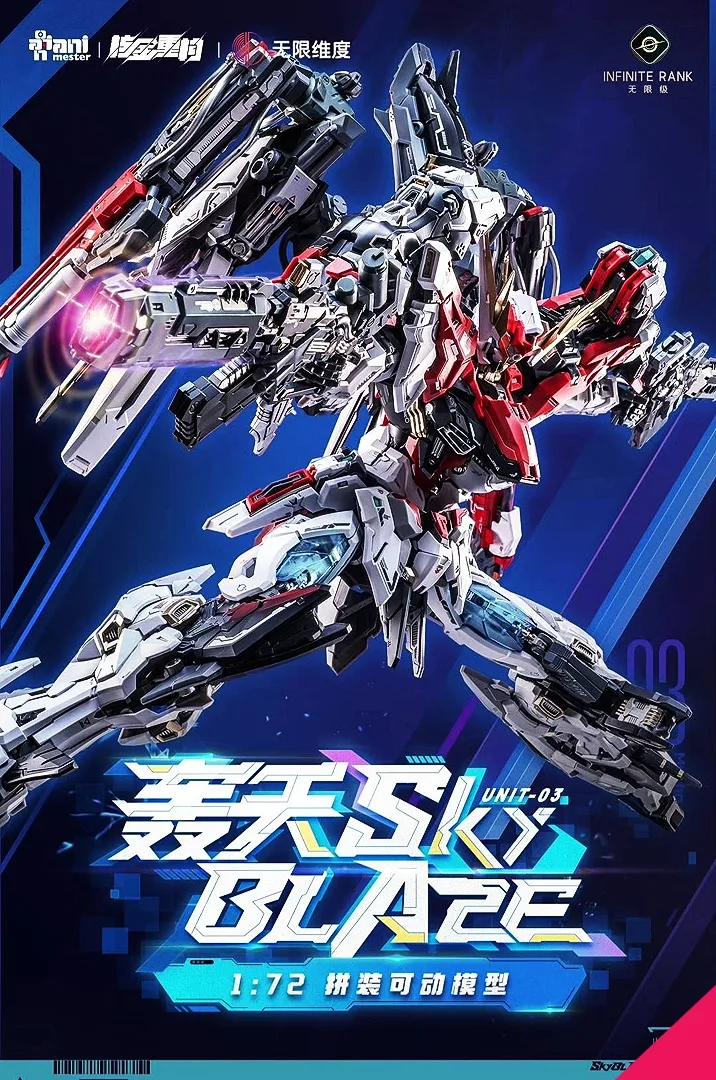 Animester x Infinite Dimension 1/72 Sky Blaze (Model Kit) - Image 4