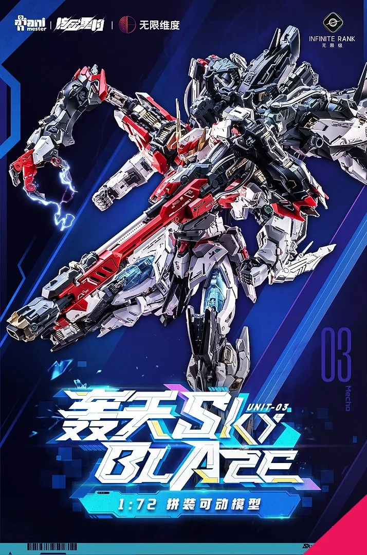 Animester x Infinite Dimension 1/72 Sky Blaze (Model Kit) - Image 5
