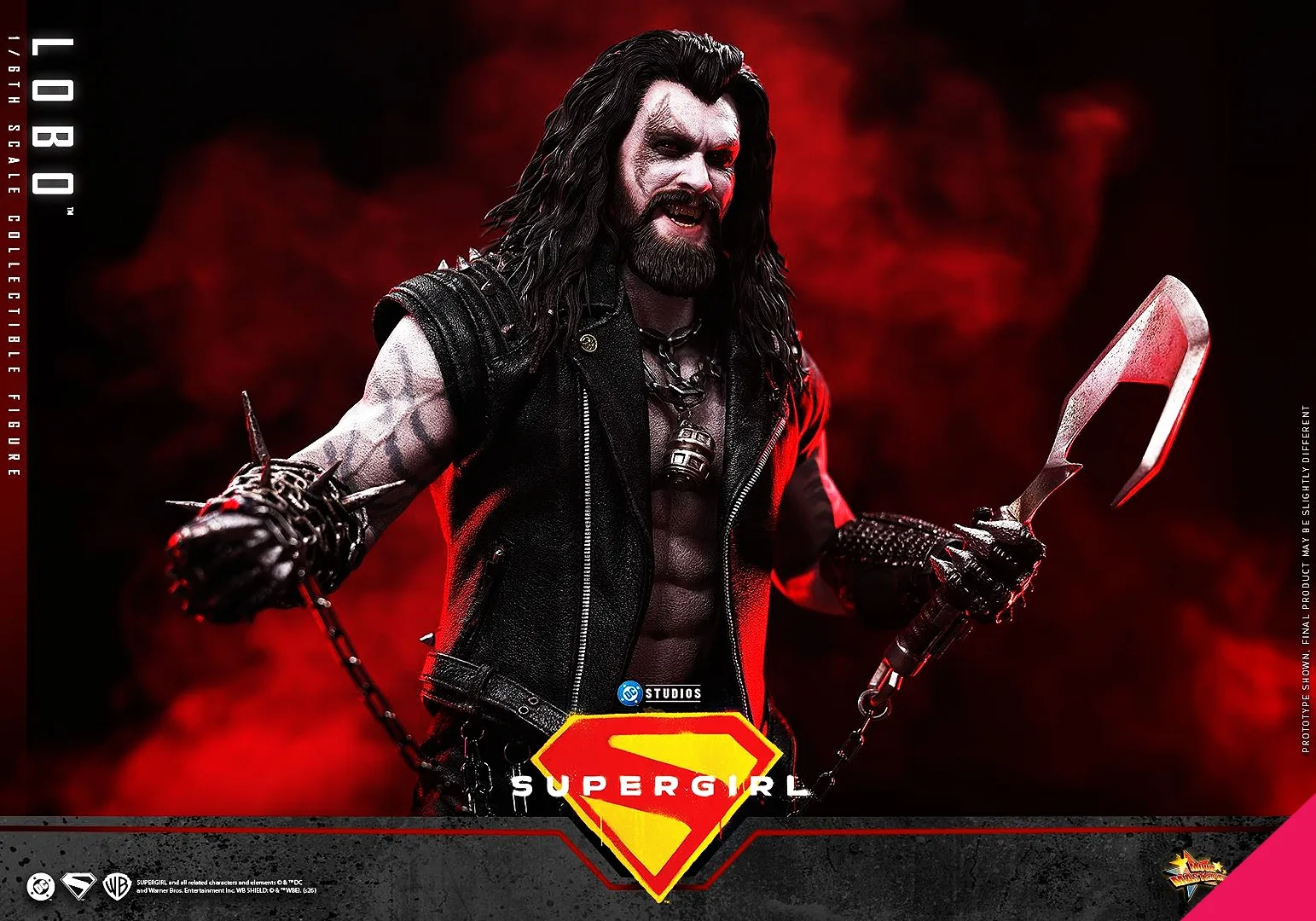 Hot Toys MMS890 1/6th scale Supvergirl - Lobo Collectible Figure - Image 5