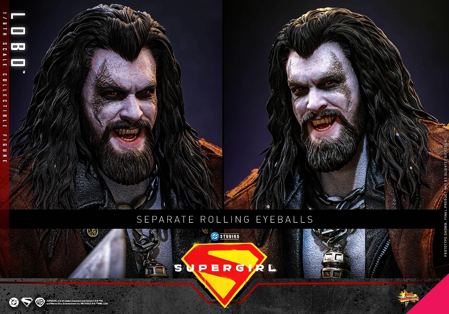 Hot Toys MMS890 1/6th scale Supvergirl - Lobo Collectible Figure - Image 18