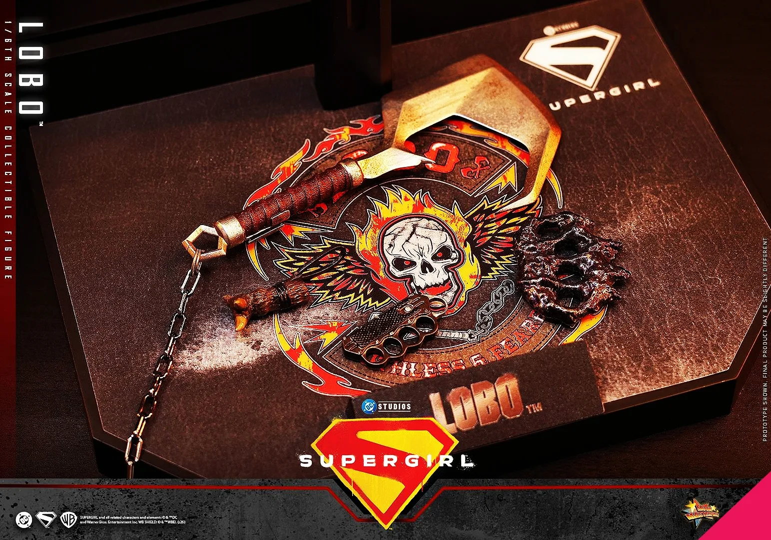 Hot Toys MMS890 1/6th scale Supvergirl - Lobo Collectible Figure - Image 19