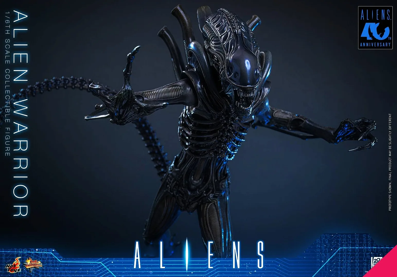 Hot Toys MMS898 1/6th scale Aliens - Alien Warrior - Image 3