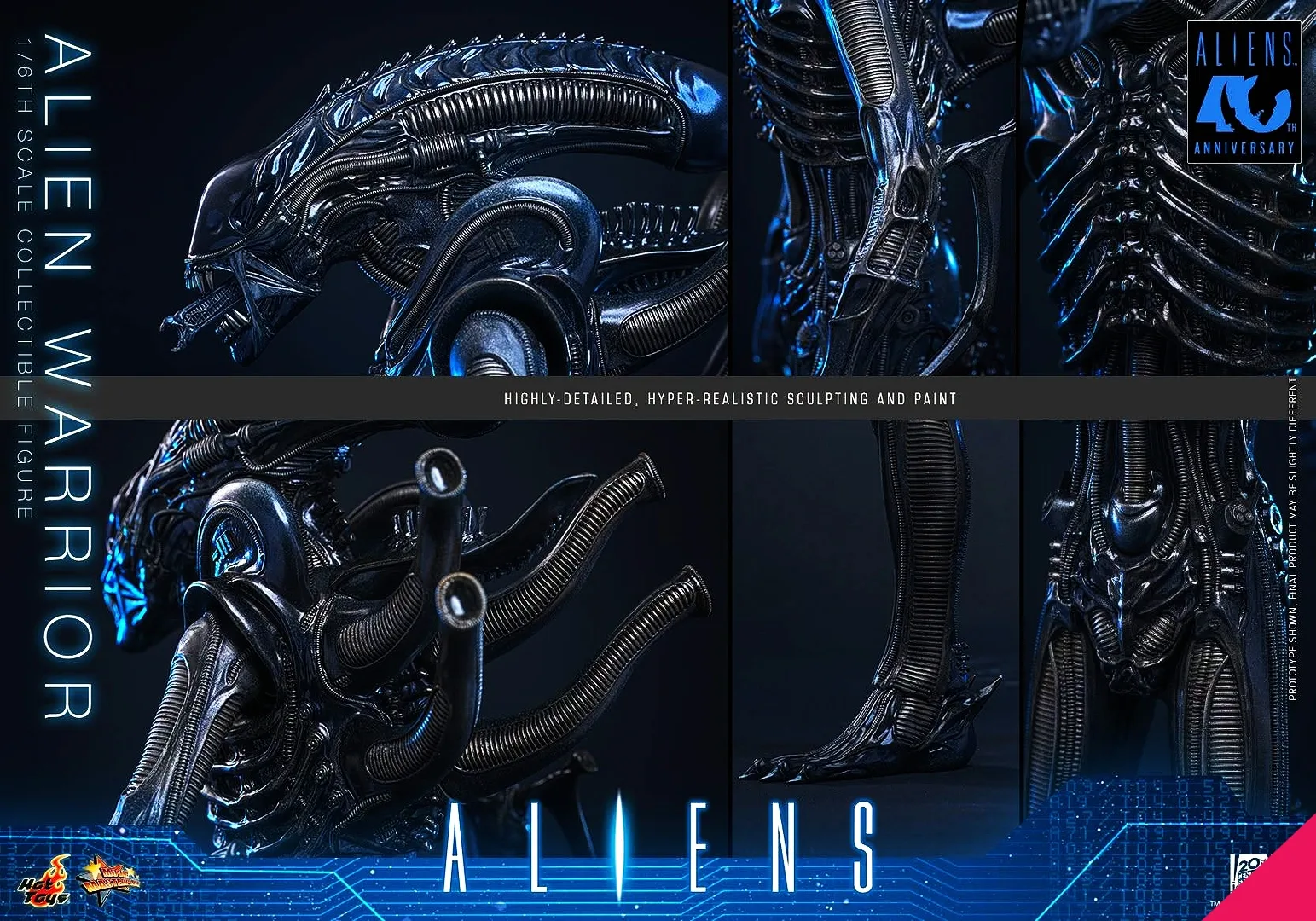 Hot Toys MMS898 1/6th scale Aliens - Alien Warrior - Image 10