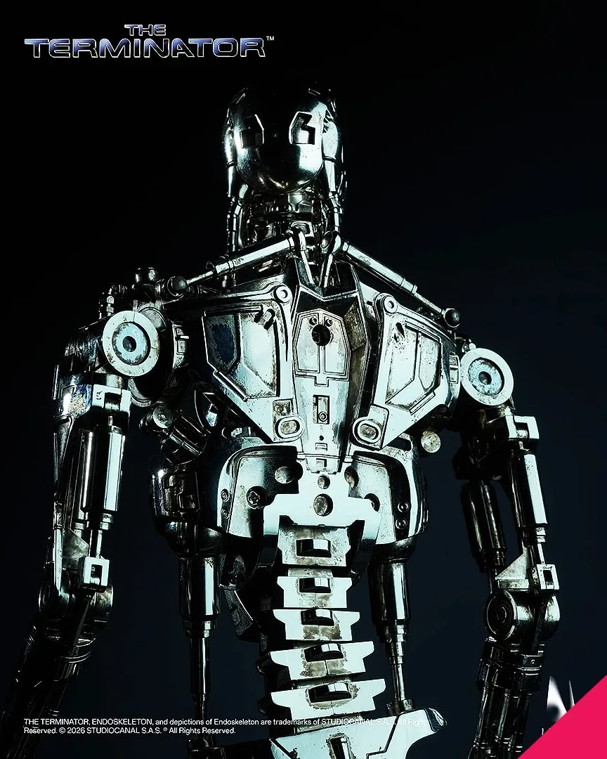 INART AGA036 1/6th Scale The Terminator - T-800 Endoskeleton Collectible Figure - Image 3