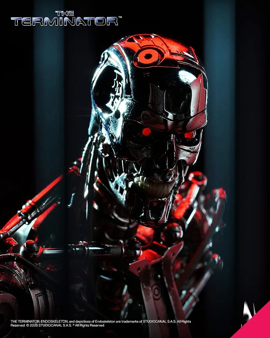 INART AGA036 1/6th Scale The Terminator - T-800 Endoskeleton Collectible Figure