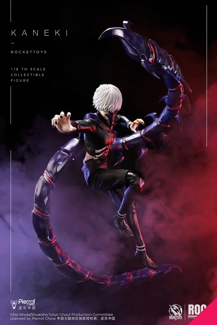Rocket Toys ROC-025 1/6th scale Tokyo Ghoul - Kaneki (Battle Version) - Image 3