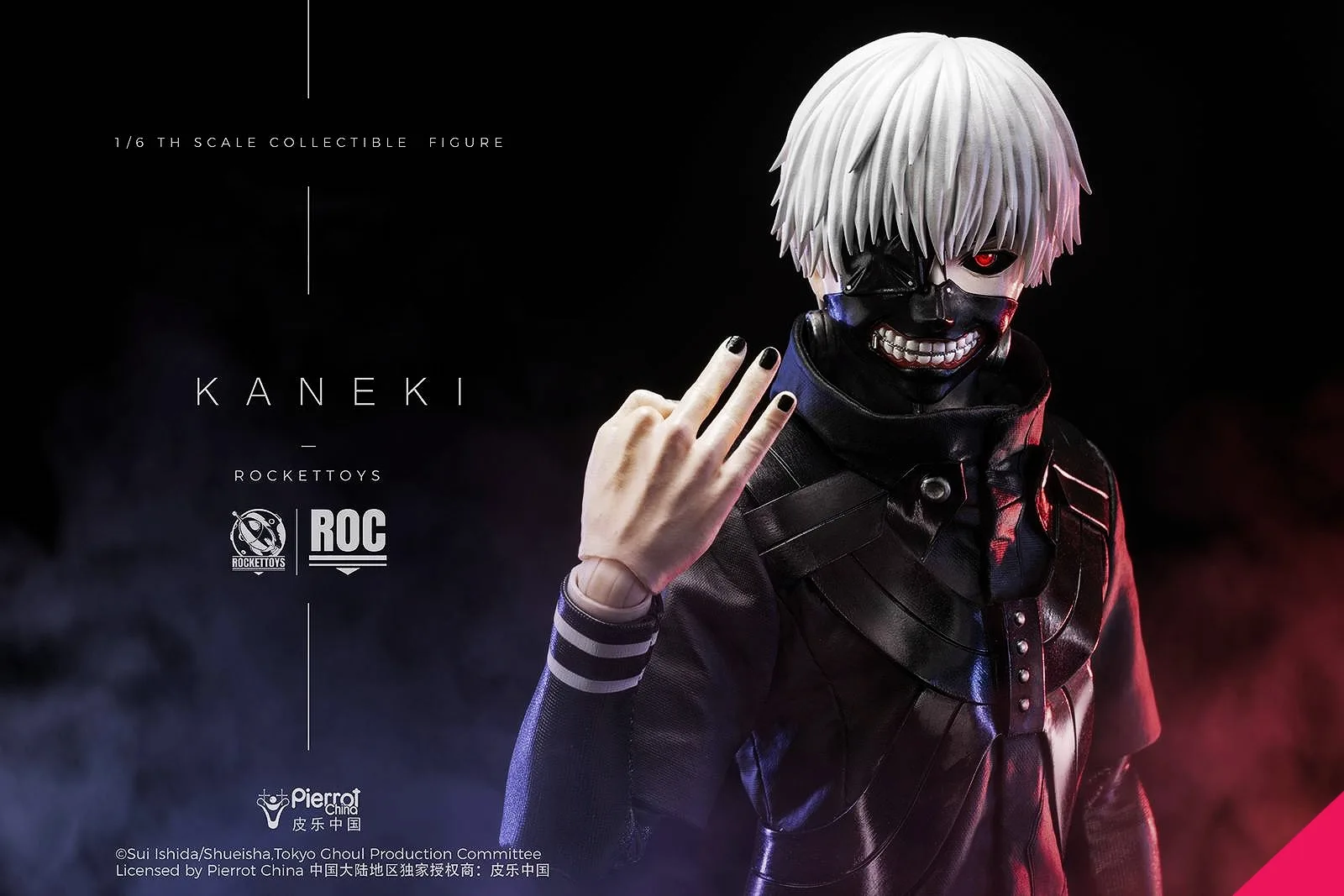 Rocket Toys ROC-025 1/6th scale Tokyo Ghoul - Kaneki (Battle Version) - Image 13