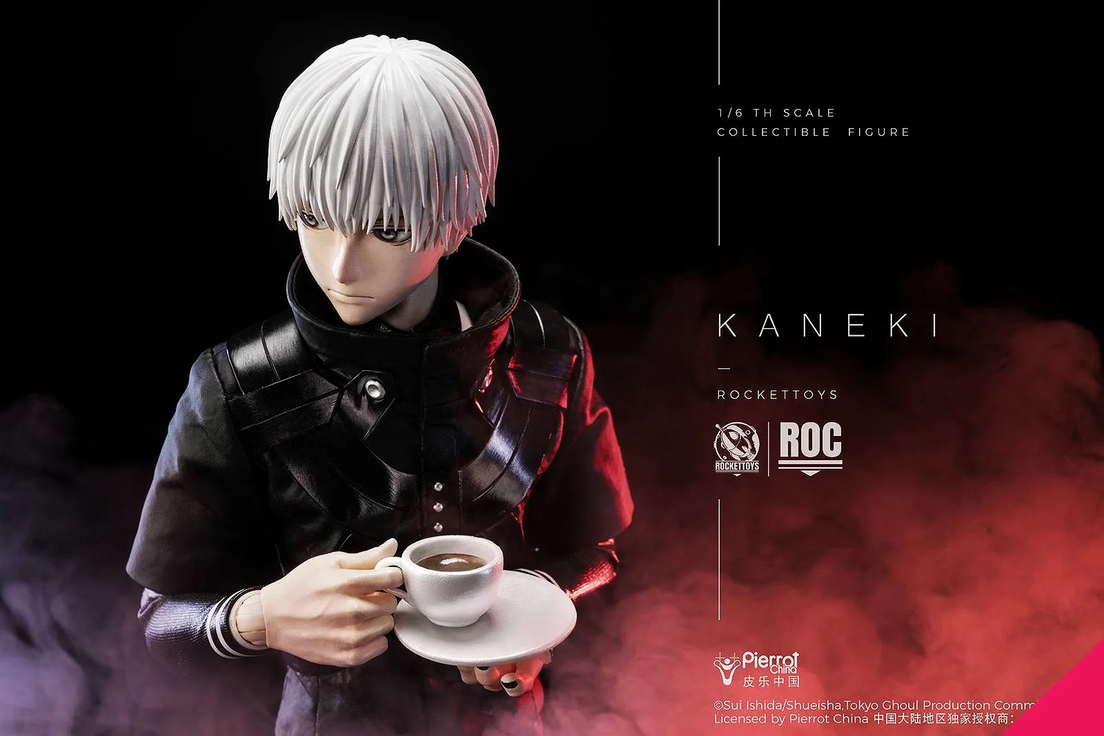 Rocket Toys ROC-025 1/6th scale Tokyo Ghoul - Kaneki (Battle Version) - Image 15