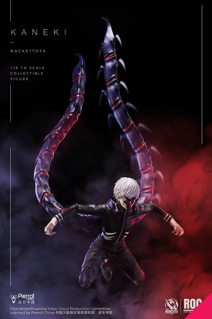 Rocket Toys ROC-025 1/6th scale Tokyo Ghoul - Kaneki (Battle Version) - Image 22