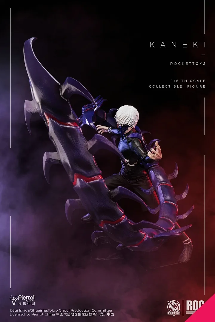 Rocket Toys ROC-025 1/6th scale Tokyo Ghoul - Kaneki (Battle Version) - Image 23