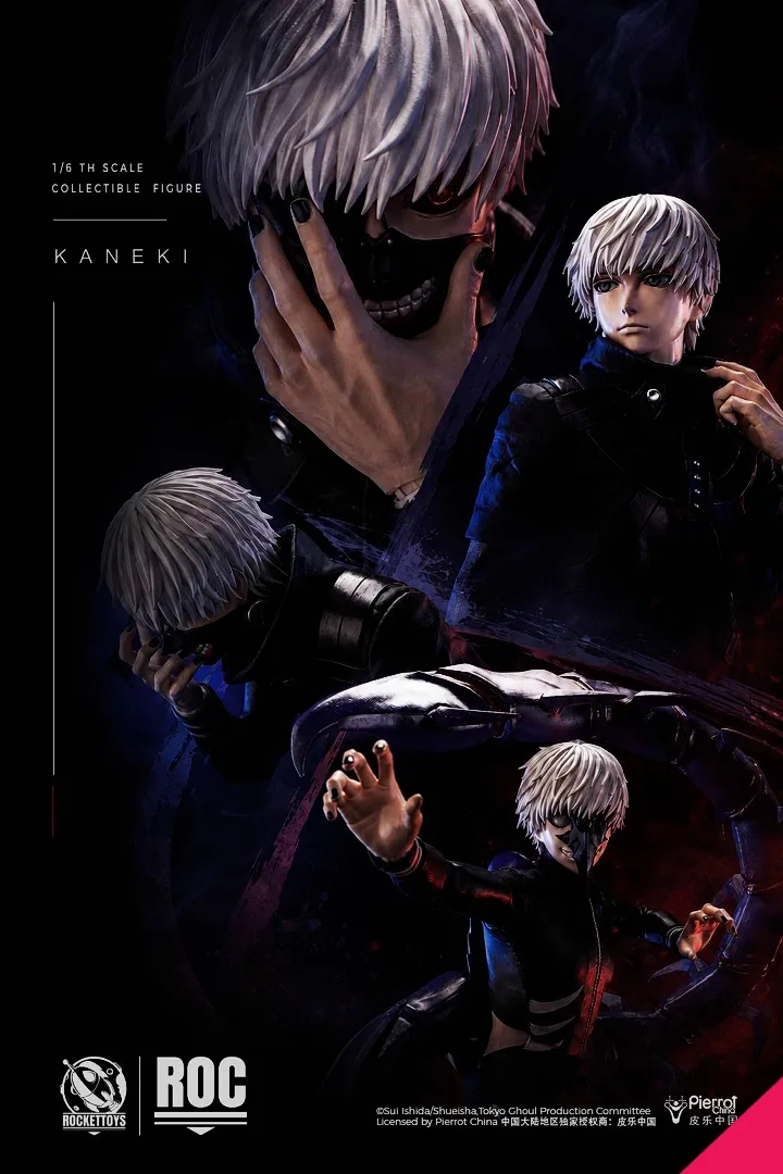Rocket Toys ROC-025 1/6th scale Tokyo Ghoul - Kaneki (Battle Version) - Image 24