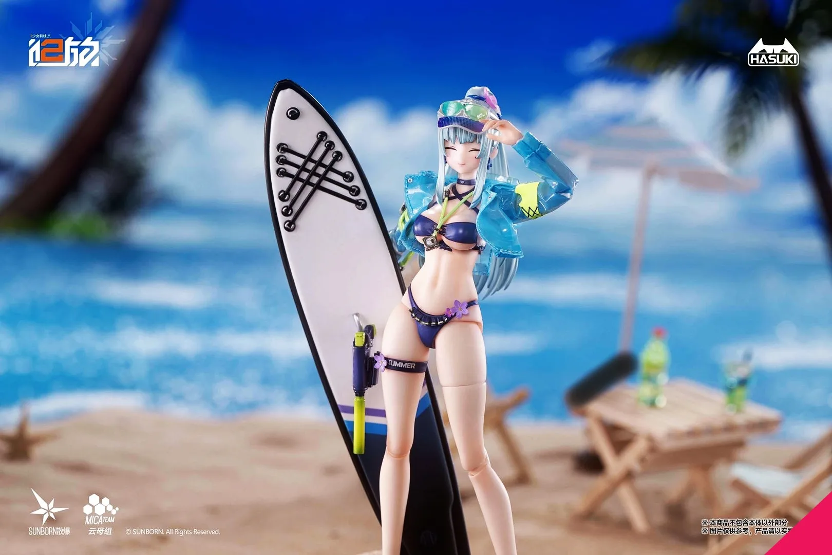 HASUKI PA013DX 1/12th scale Cerulean Breaker Clukay (Deluxe Version) - Image 11