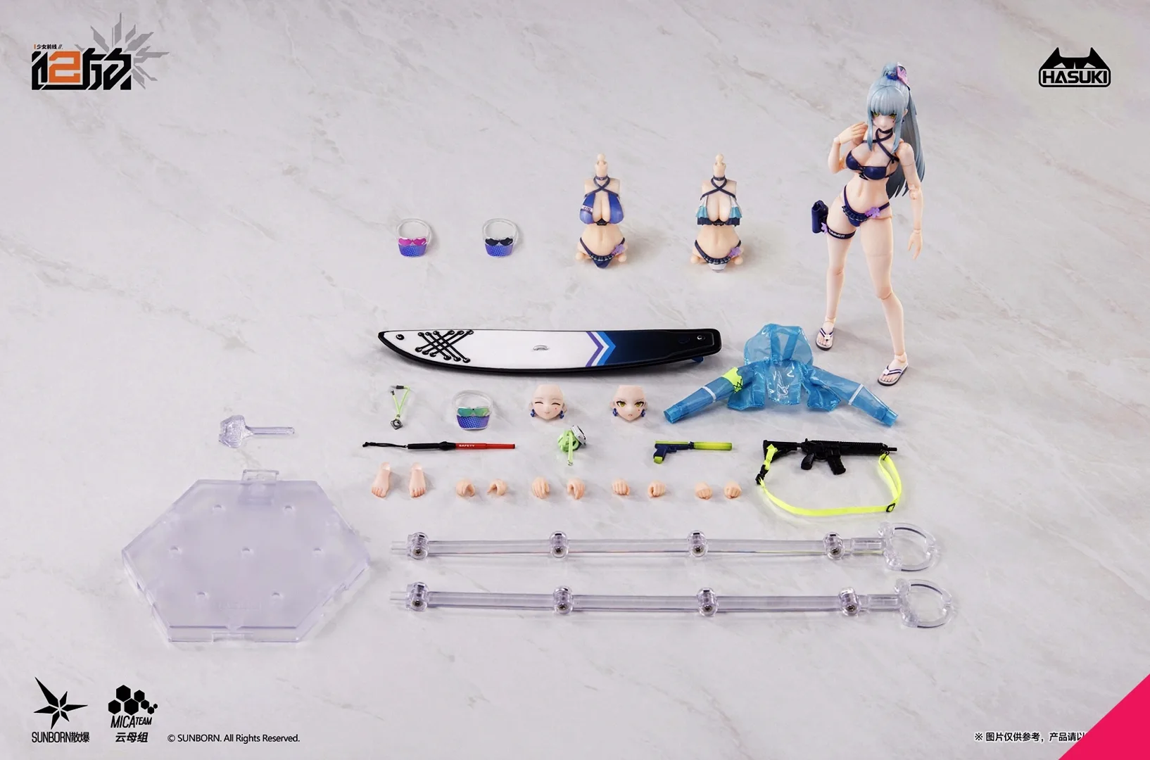 HASUKI PA013DX 1/12th scale Cerulean Breaker Clukay (Deluxe Version) - Image 23