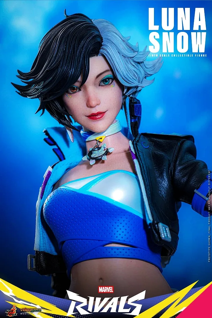 Hot Toys VGM88 Marvel Rivals 1/6th scale Luna Snow Collectible Figure - Image 6