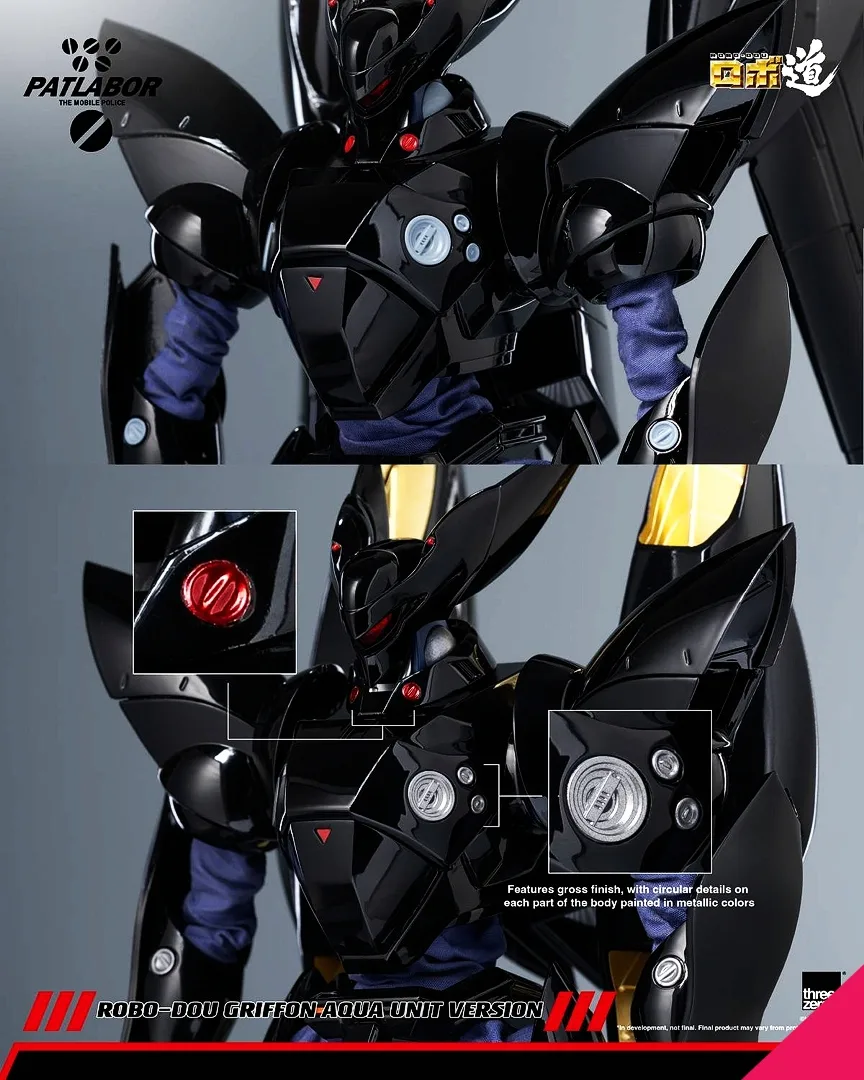 ThreeZero 3Z09120W0 1/35th scale Mobile Police Patlabor ROBO-DOU Griffon Aqua Unit Version - Image 13
