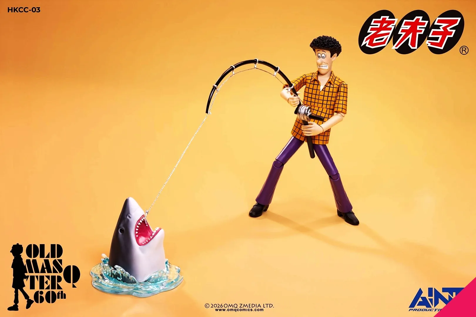 AINT Production HKCC-03 1/12th scale Old Master Q Series - Ms Chan and Mr Chin Double Set - Image 17