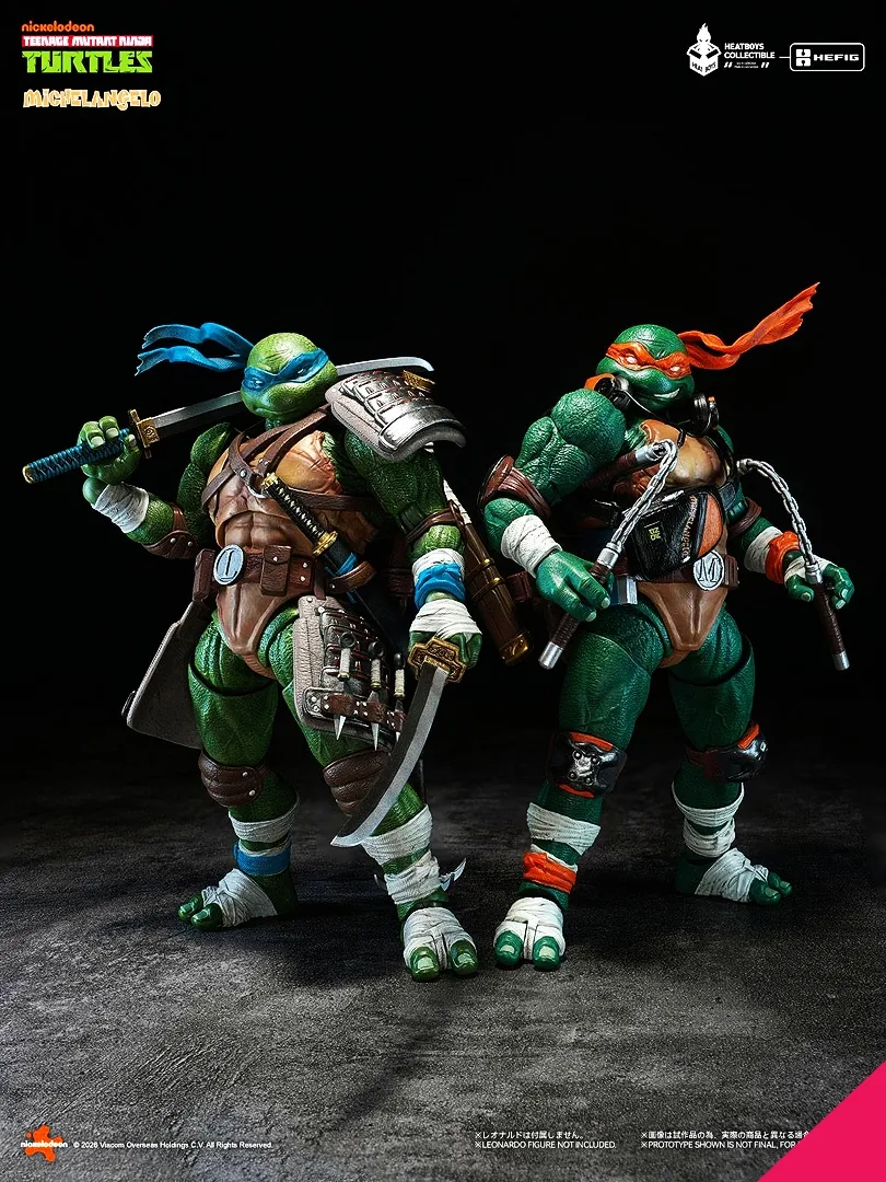 HEATBOYS HB0105 HEATFIG Teenage Mutant Ninja Turtles Michelangelo (Standard Edition) - Image 7