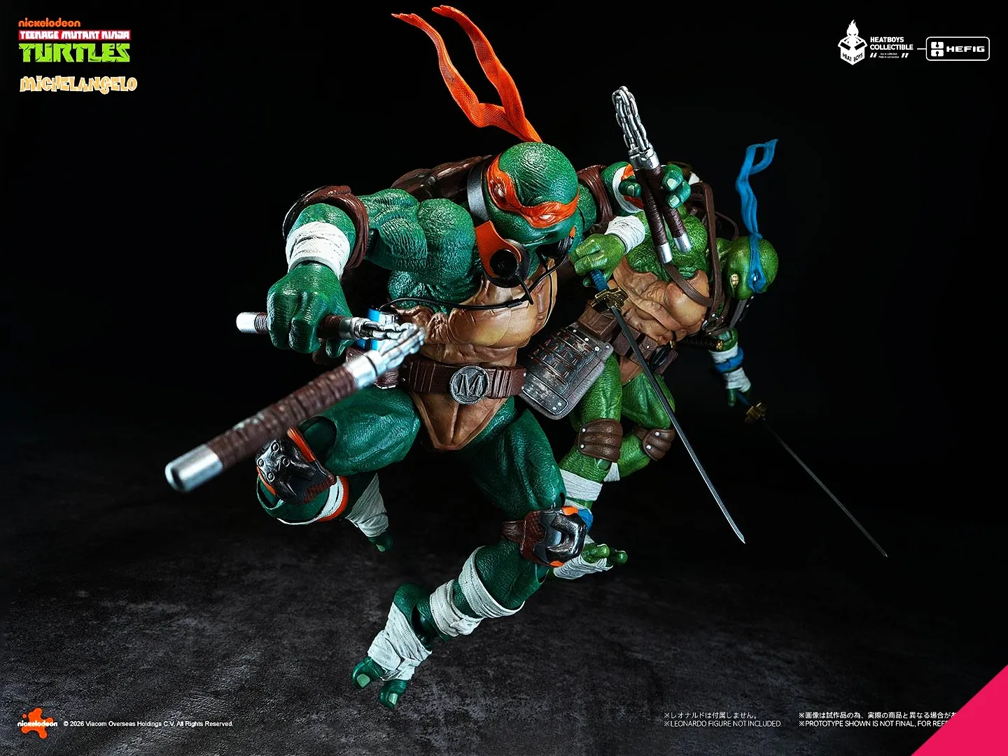 HEATBOYS HB0105 HEATFIG Teenage Mutant Ninja Turtles Michelangelo (Standard Edition) - Image 8