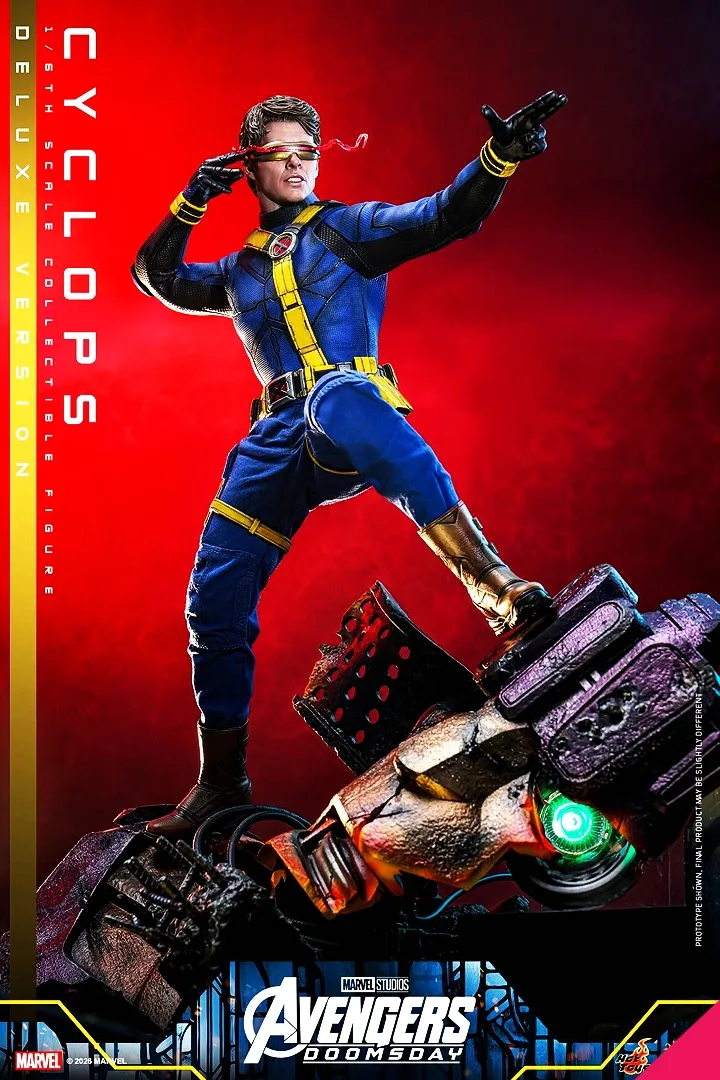 Hot Toys MMS909 1/6th scale Avengers: Doomsday - Cyclops Collectible Figure (Deluxe Version) - Image 7
