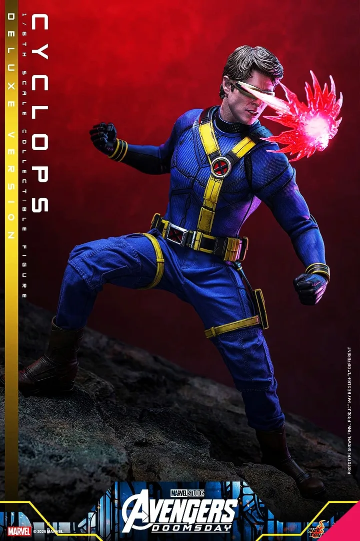 Hot Toys MMS909 1/6th scale Avengers: Doomsday - Cyclops Collectible Figure (Deluxe Version) - Image 10