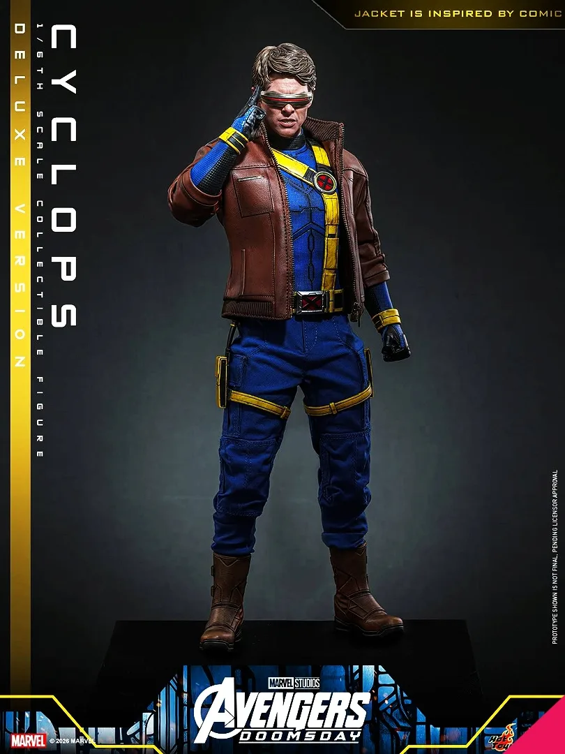 Hot Toys MMS909 1/6th scale Avengers: Doomsday - Cyclops Collectible Figure (Deluxe Version) - Image 13