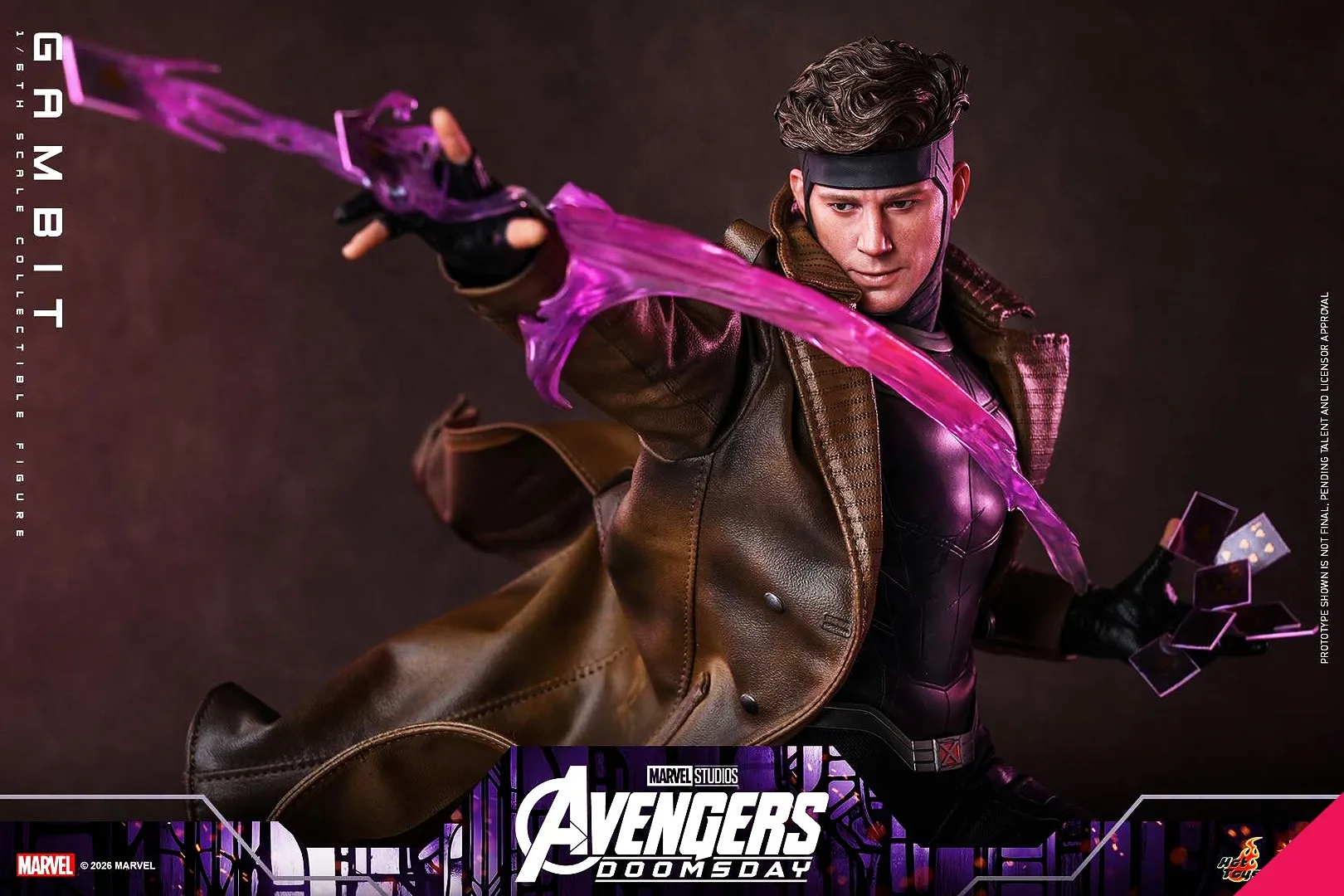 Hot Toys MMS910 1/6th scale Avengers: Doomsday - Gambit Collectible Figure - Image 4
