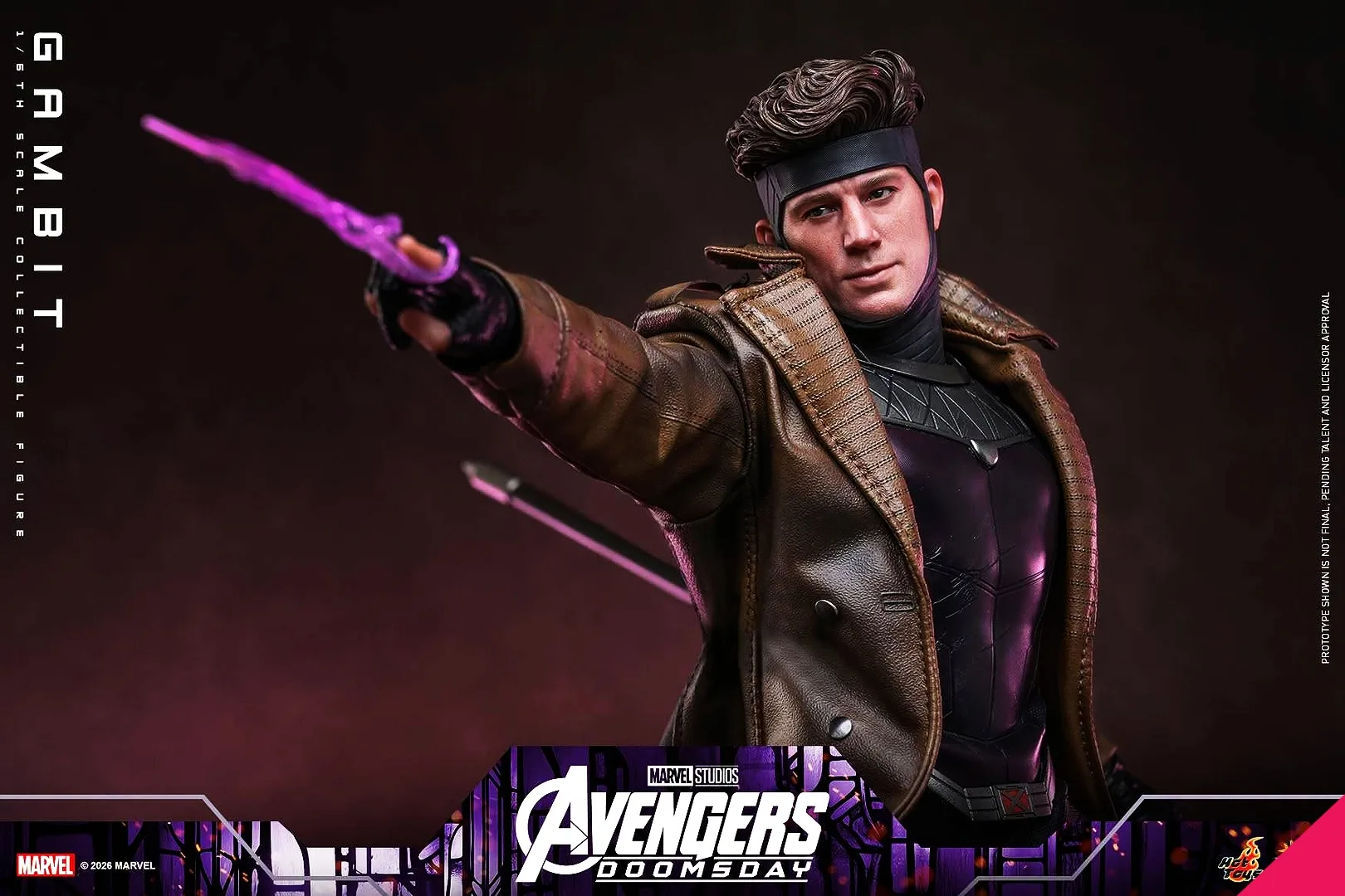 Hot Toys MMS910 1/6th scale Avengers: Doomsday - Gambit Collectible Figure - Image 7