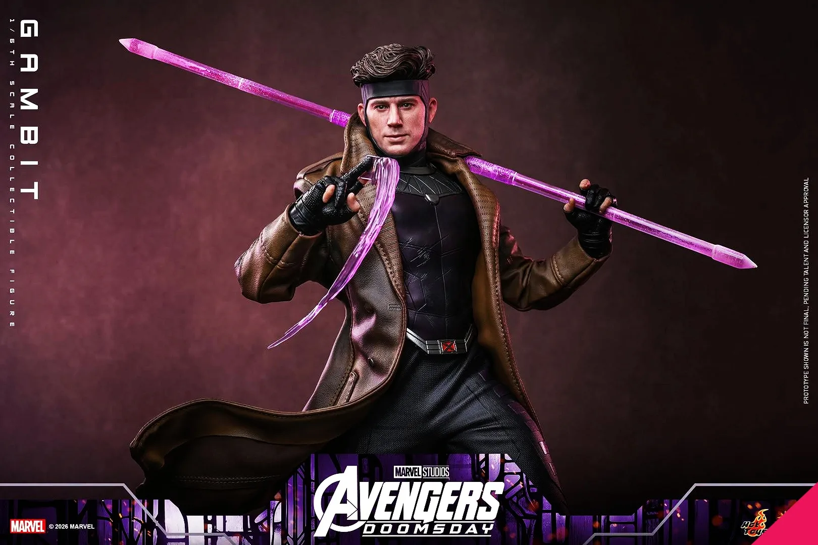 Hot Toys MMS910 1/6th scale Avengers: Doomsday - Gambit Collectible Figure - Image 8
