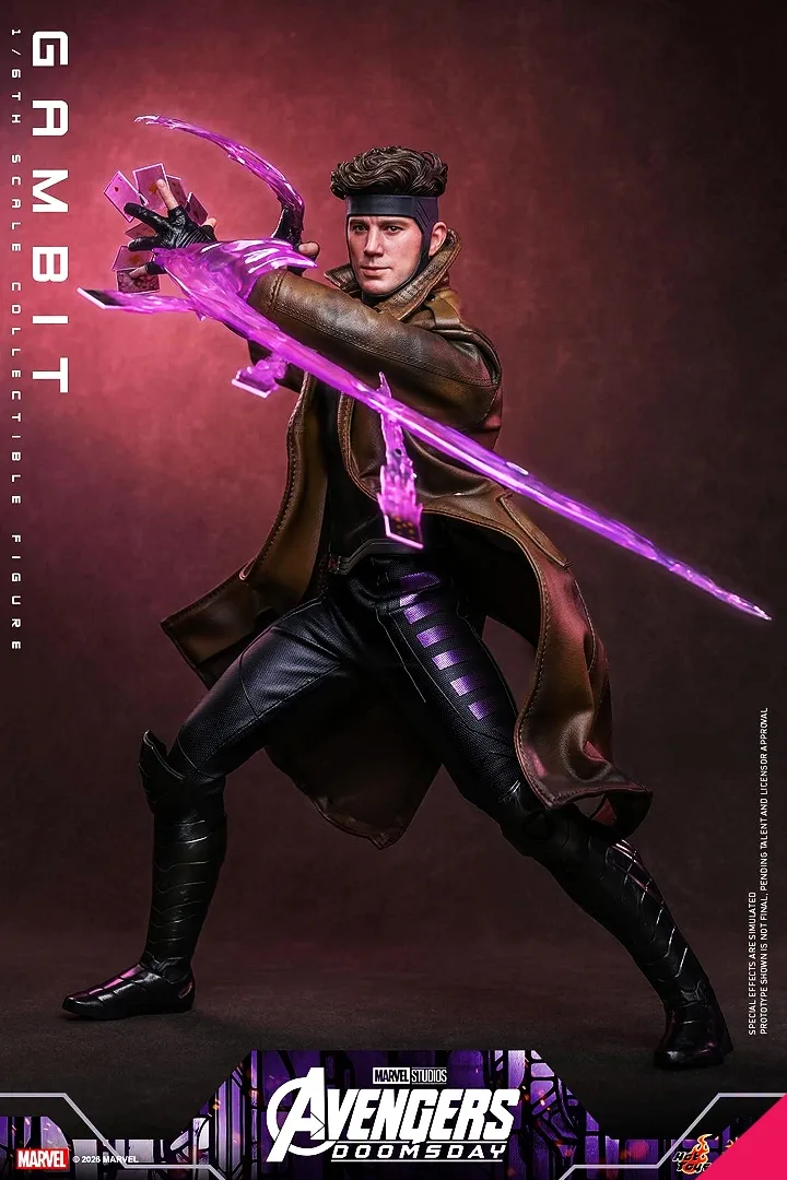 Hot Toys MMS910 1/6th scale Avengers: Doomsday - Gambit Collectible Figure - Image 13