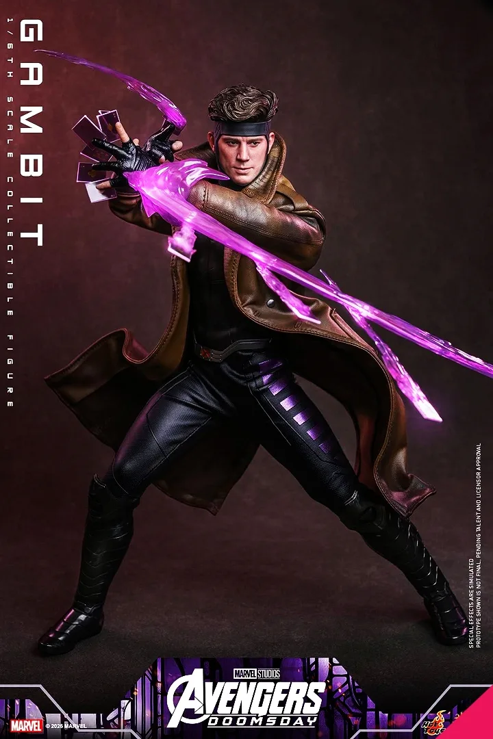 Hot Toys MMS910 1/6th scale Avengers: Doomsday - Gambit Collectible Figure - Image 14