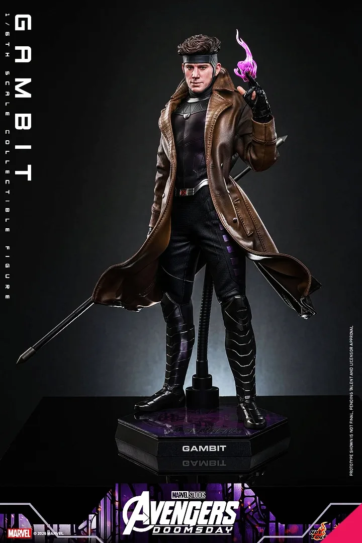 Hot Toys MMS910 1/6th scale Avengers: Doomsday - Gambit Collectible Figure - Image 15