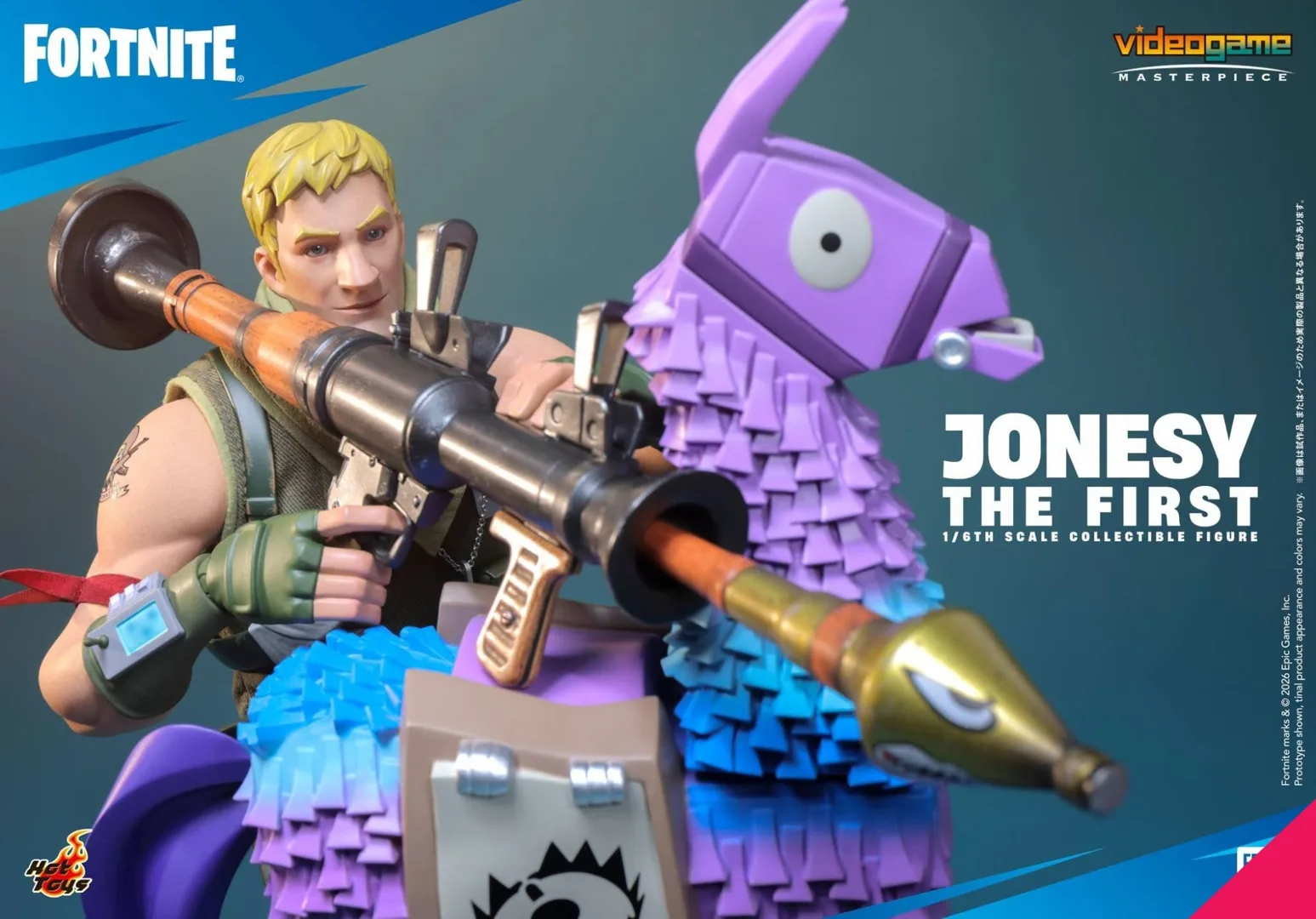 Hot Toys VGM85 Fortnite 1/6th scale Jonesy The First Collectible Figure - Image 3