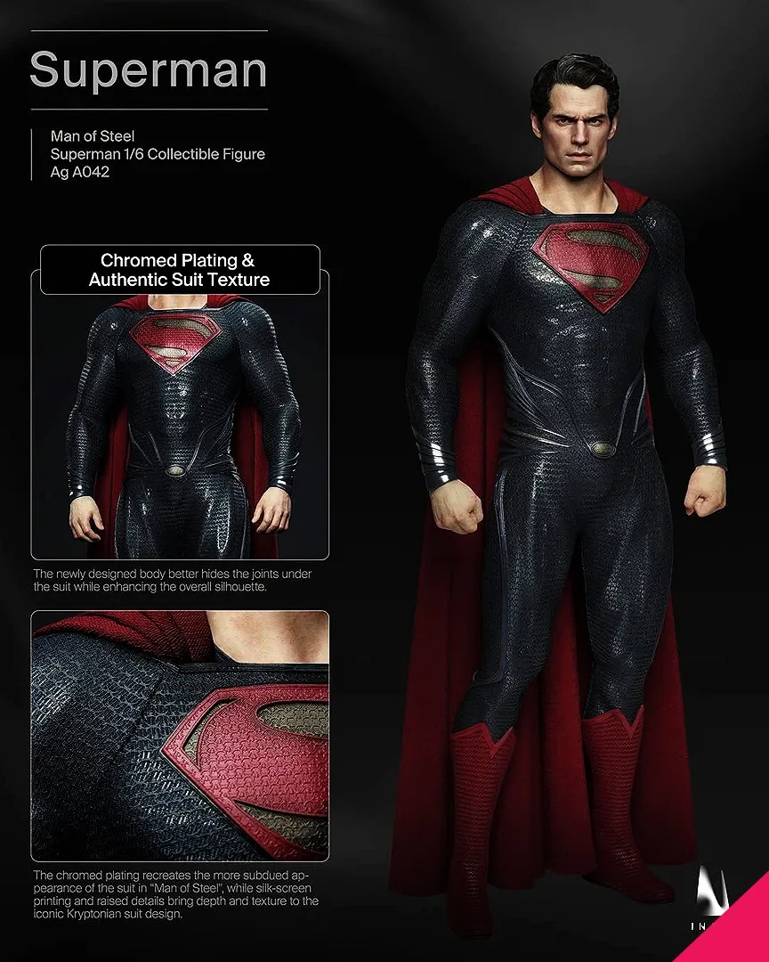 INART AGA042 1/6th scale Man Of Steel - Superman Collectible Figure - Image 22