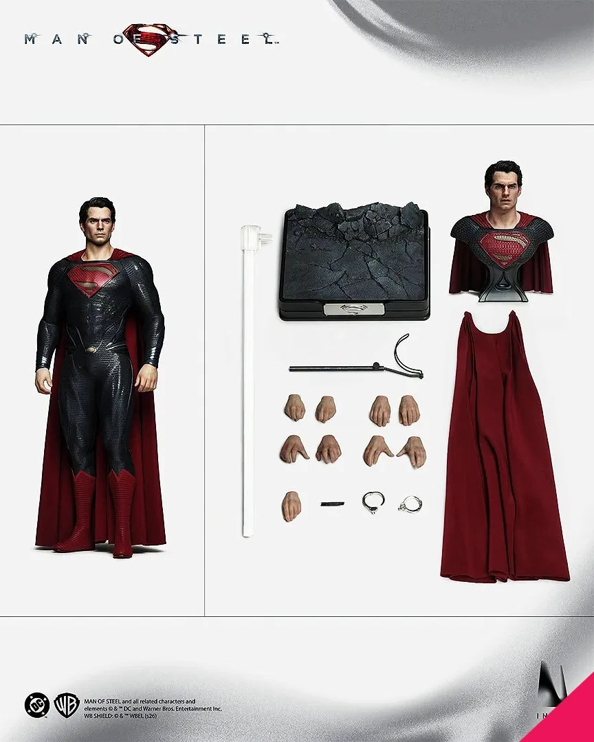INART AGA042 1/6th scale Man Of Steel - Superman Collectible Figure - Image 24