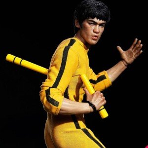 INART GYA036 1/12th scale Bruce Lee (Yellow Jumpsuit) Action Figure
