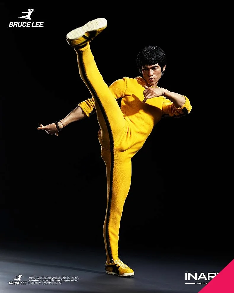 INART GYA036 1/12th scale Bruce Lee (Yellow Jumpsuit) Action Figure - Image 12