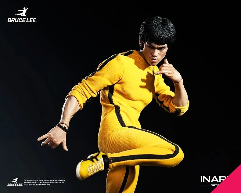 INART GYA036 1/12th scale Bruce Lee (Yellow Jumpsuit) Action Figure - Image 16