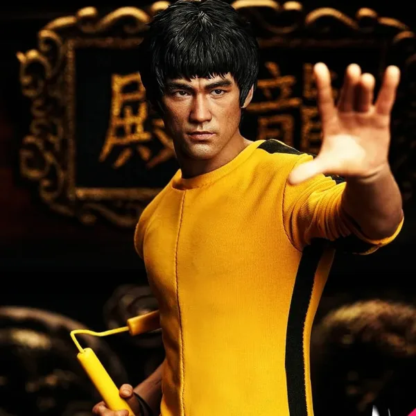 INART GYA043 1/6th Scale Bruce Lee (Yellow Jumpsuit) Collectible Figure